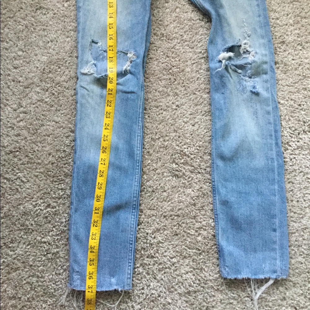 🔥🔥HOST PIC🔥🔥&Denim Skinny Low Waist Cutout Jeans - Picture 6 of 8